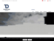Tablet Screenshot of abogadostorresdiaz.com